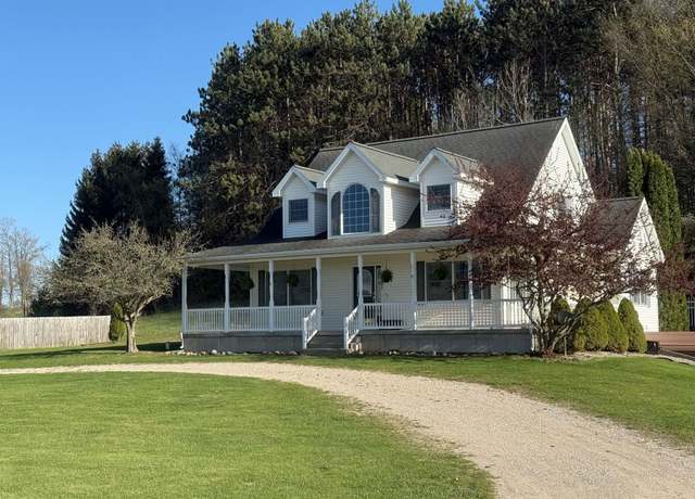 Property at 9601 W Strief Rd, Mcbain, MI 49657, 4 beds, 3 baths