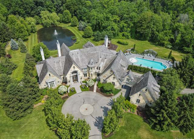 Property at 5537 Orchard Ridge Dr, Rochester, MI 48306, 6 beds, 7.5 baths