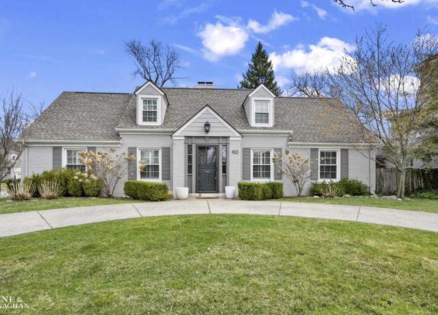 Property at 90 Stanton Ln, Grosse Pointe Farms, MI 48236, 4 beds, 3 baths