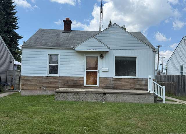 Property at 1212 Cora St, Wyandotte, MI 48192, 2 beds, 1 bath