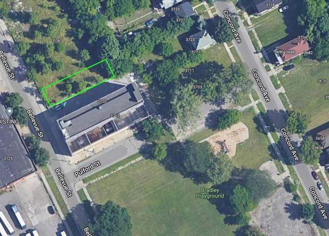 Property at 3720 Bellevue St, Detroit, MI 48207