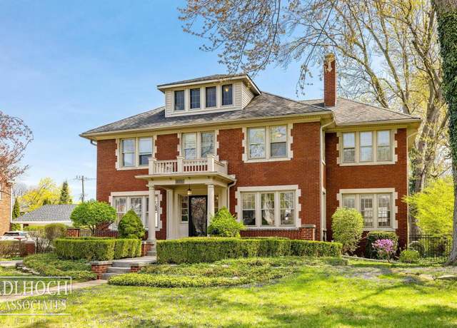 Property at 1312 Buckingham Rd, Grosse Pointe Park, MI 48230, 5 beds, 4 baths