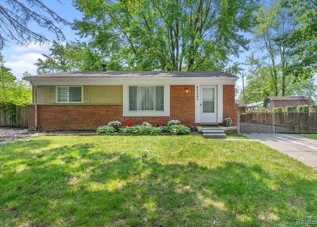Property at 35245 Wick Rd, Romulus, MI 48174, 3 beds, 2 baths