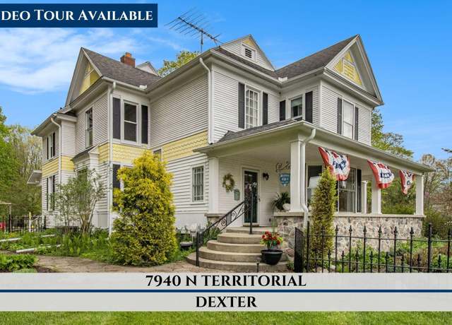 Property at 7940 N Territorial Rd, Dexter, MI 48130, 4 beds, 3 baths