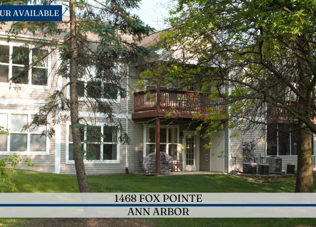 Property at 1468 Fox Pointe Cir, Ann Arbor, MI 48108, 2 beds, 2 baths