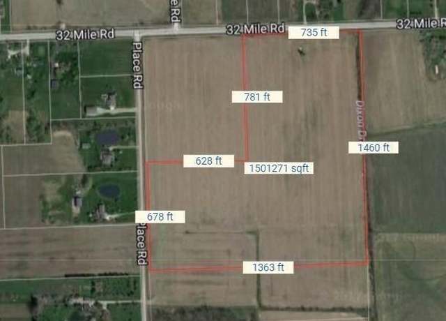 Property at VAC 32 Mile, Lenox, MI 48050