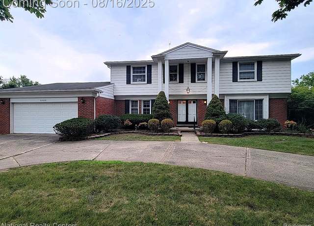 Property at 25630 Branchaster Rd, Farmington Hills, MI 48336, 5 beds, 2.5 baths