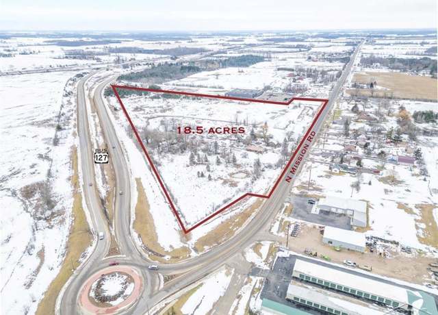 Property at 11426 N Mission Rd, Clare, MI 48617