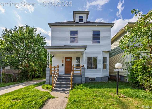 Property at 553 Belmont St, Detroit, MI 48202, 4 beds, 2 baths