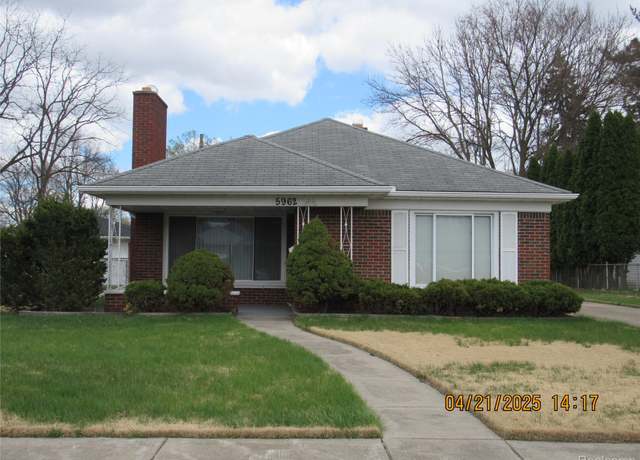 Property at 5962 Mcmillan St, Dearborn Heights, MI 48127, 2 beds, 1 bath