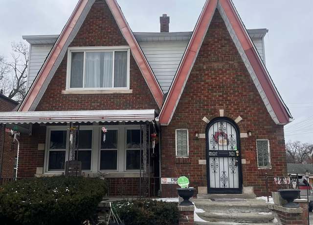 Property at 17605 Santa Rosa Dr, Detroit, MI 48221, 4 beds, 3 baths