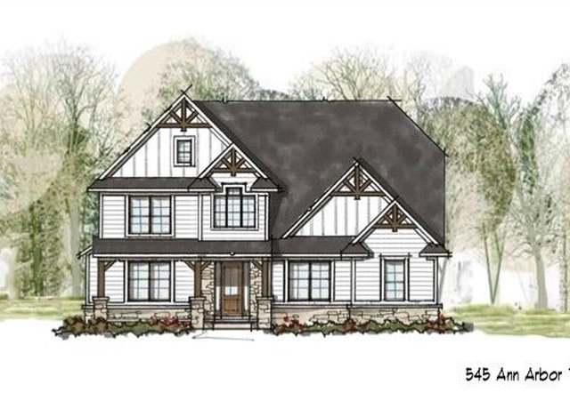 Property at 545 W Ann Arbor Trl, Plymouth, MI 48170, 4 beds, 4 baths