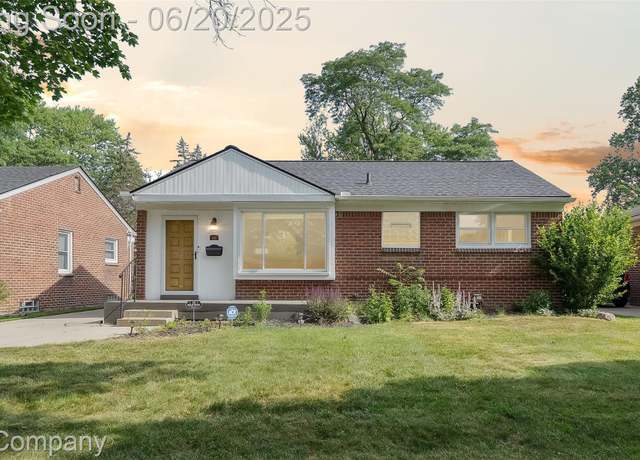 Property at 416 Jeffrey Ave, Royal Oak, MI 48073, 3 beds, 1.5 baths