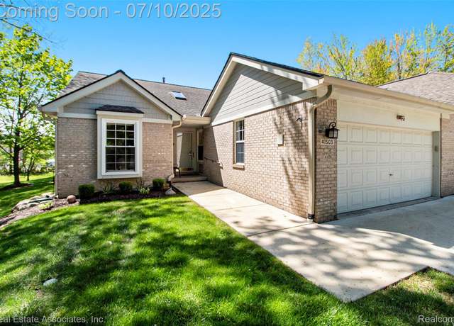 Property at 41503 Haggerty Woods Ct #35, Canton, MI 48187, 2 beds, 2.5 baths