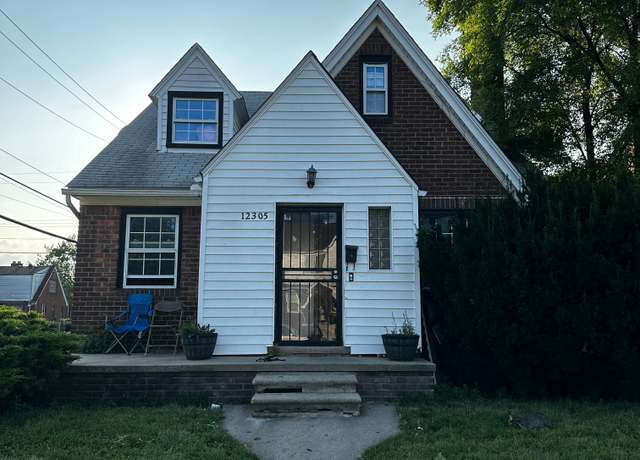 Property at 12305 Whitehill St, Detroit, MI 48224, 4 beds, 1 bath