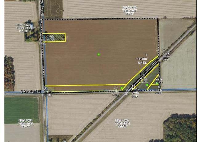 Property at 10000 Blk E Weston Road Rd, Blissfield, MI 49228