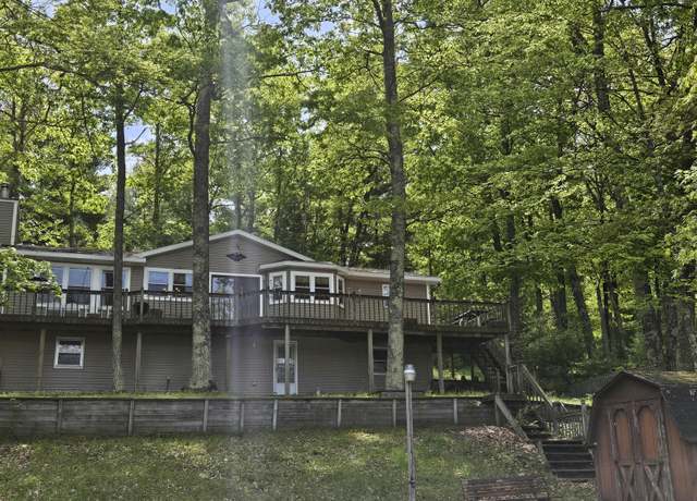 Property at 8862 W Rainbow Lake Dr, Baldwin, MI 49304, 3 beds, 2 baths