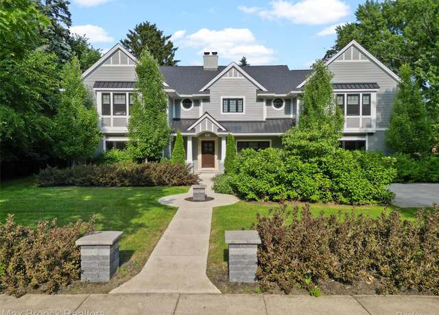 Property at 295 S Cranbrook Rd, Birmingham, MI 48009, 5 beds, 5.5 baths