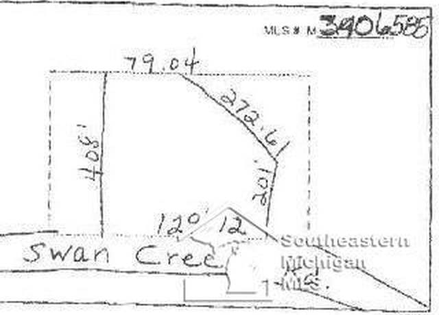 Property at 0 Swan Creek Rd, Unknown, MI 48166
