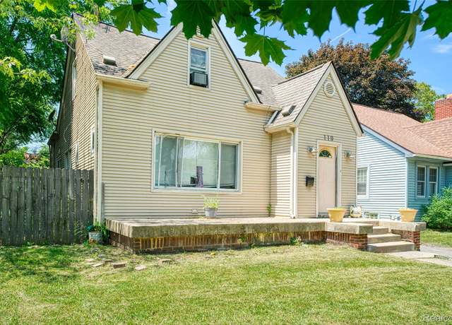 Property at 119 N Genesee Ave, Pontiac, MI 48341, 3 beds, 1.5 baths