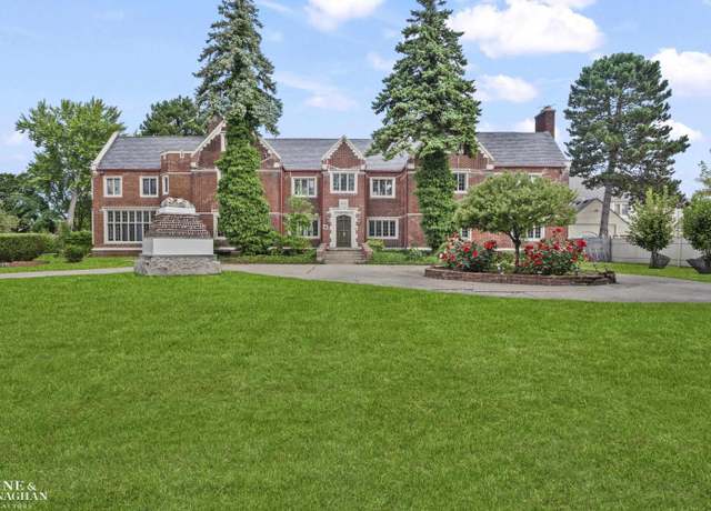 Property at 16761 E Jefferson Ave, Grosse Pointe Park, MI 48230, 9 beds, 7.5 baths