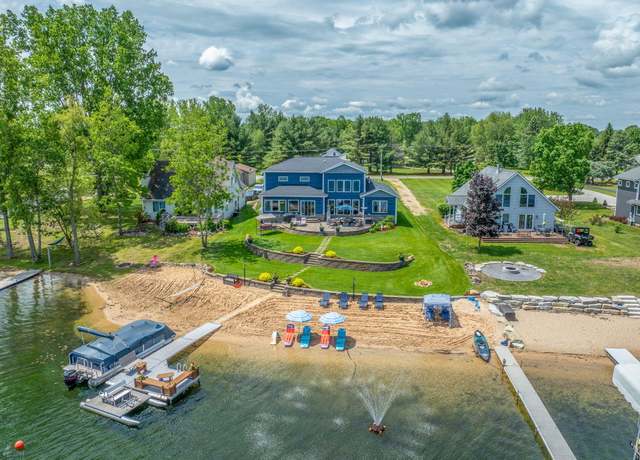 Property at 7140 Holiday Dr, Canadian Lakes, MI 49346, 7 beds, 5 baths