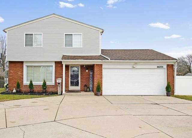 Property at 26006 Cherry Hill Rd, Dearborn Heights, MI 48127, 4 beds, 2.5 baths