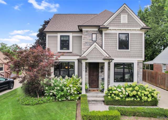 Property at 1598 Pierce St, Birmingham, MI 48009, 5 beds, 3.5 baths