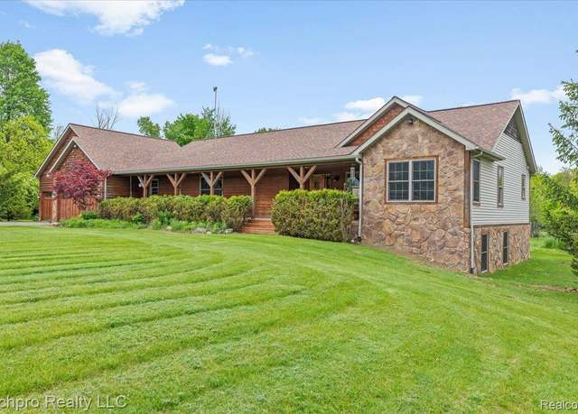 Property at 3434 Brown City Rd, Imlay City, MI 48444, 5 beds, 3 baths