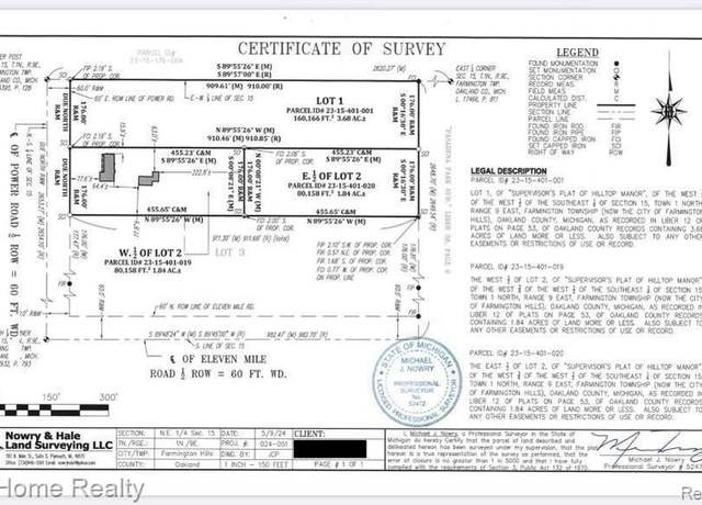 Property at 00 Power Rd, Farmington Hills, MI 48334