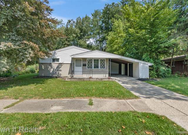 Property at 22830 N Brookside Dr, Dearborn Heights, MI 48125, 3 beds, 1 bath