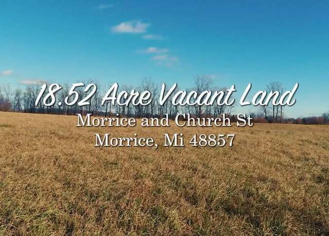 Property at 00 Church And Morrice Rds, Morrice, MI 48857