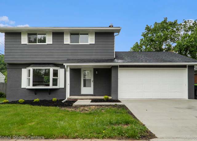 Property at 2515 Crofthill Dr, Auburn Hills, MI 48326, 4 beds, 1.5 baths