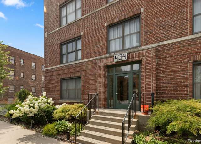 Property at 434 W Alexandrine St #102, Detroit, MI 48201, 2 beds, 2 baths