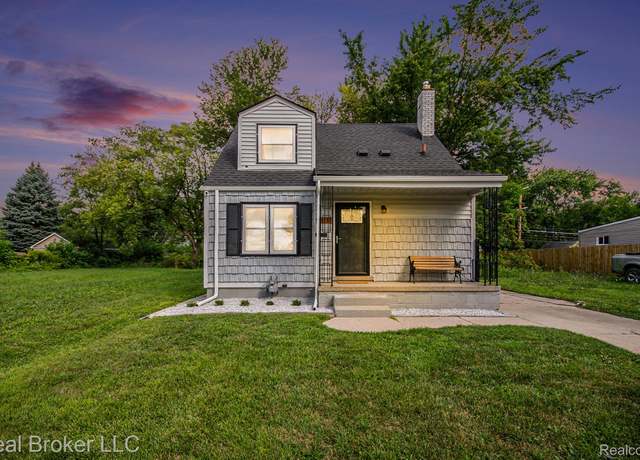 Property at 15431 E State Fair St, Detroit, MI 48205, 3 beds, 1 bath
