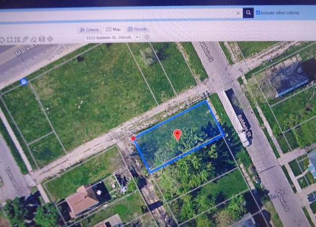 Property at 3523 Baldwin St, Detroit, MI 48214