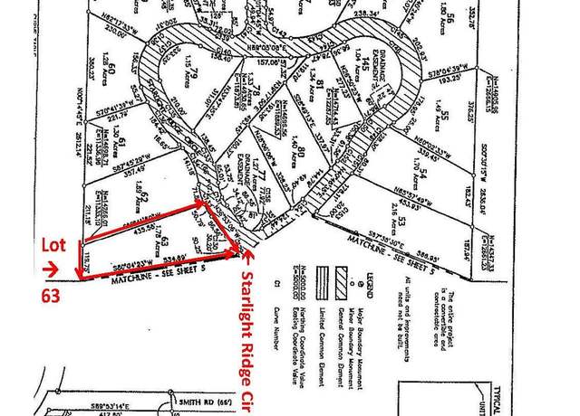 Property at 63 Star Light Ridge Cir, Onekama, MI 49675