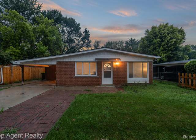 Property at 1579 Dulong Ave, Madison Heights, MI 48071, 3 beds, 1 bath