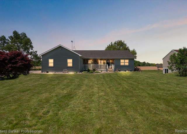 Property at 1129 E Coulter Rd, Lapeer, MI 48446, 4 beds, 3.5 baths
