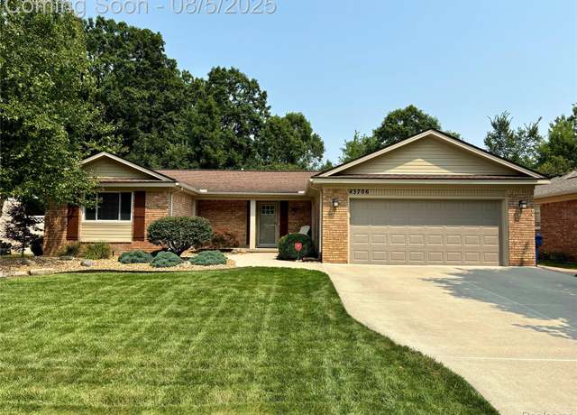 Property at 43706 Westminister Way, Canton, MI 48187, 4 beds, 2 baths