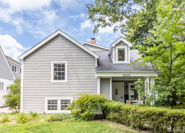Property at 1834 Fairview St, Birmingham, MI 48009, 5 beds, 3.5 baths