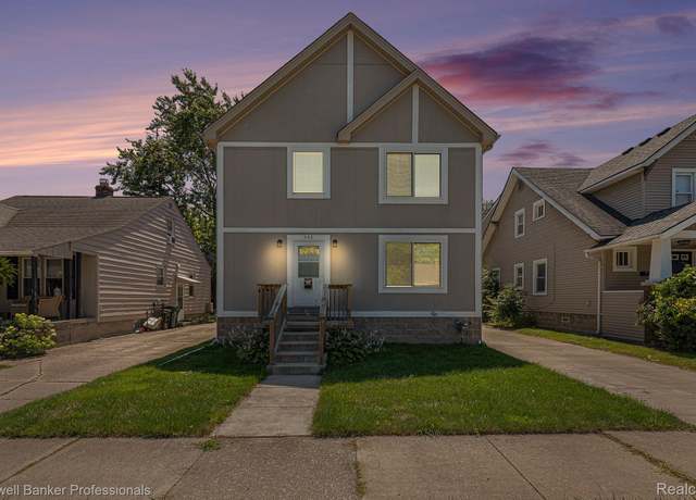 Property at 342 Spencer St, Ferndale, MI 48220, 3 beds, 2.5 baths