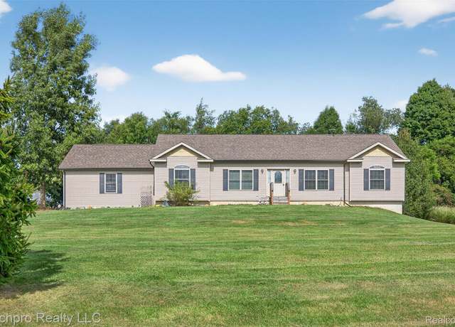 Property at 3392 Sickles Dr, Attica Township, MI 48412, 3 beds, 2 baths