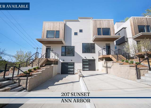 Property at 207 Sunset Rd, Ann Arbor, MI 48103, 3 beds, 2.5 baths