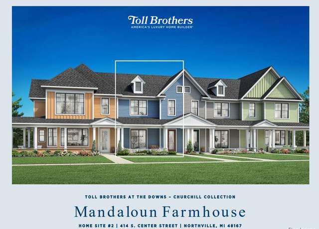 Property at 414 S Center St, Northville, MI 48167, 3 beds, 2.5 baths