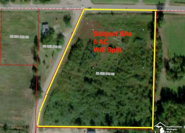 Property at 0 Oakville Waltz Rd, Unknown, MI 48164
