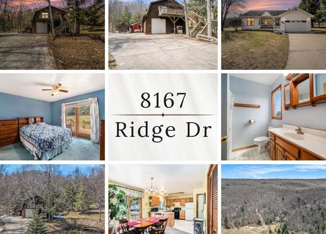 Property at 8167 Ridge Dr, Central Lake, MI 49622, 3 beds, 2.5 baths