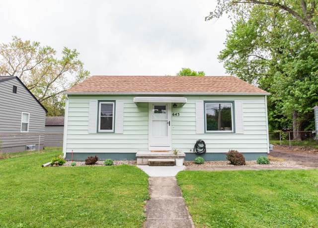 Property at 643 Edison St, Kalamazoo, MI 49004, 2 beds, 1 bath