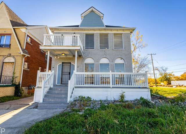 Property at 2741 Monterey St, Detroit, MI 48206, 3 beds, 1 bath