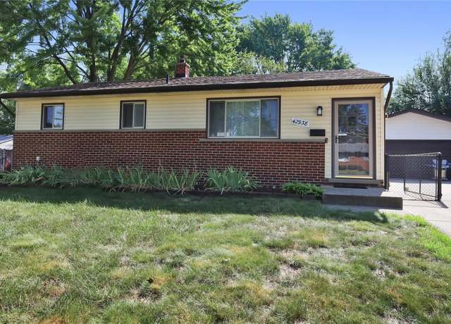 Property at 42938 Gainsley Dr, Sterling Heights, MI 48313, 3 beds, 3 baths